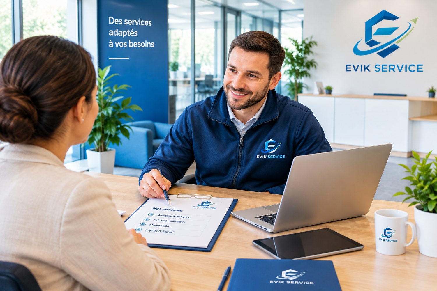 EVIK SERVICE SARL — manutention